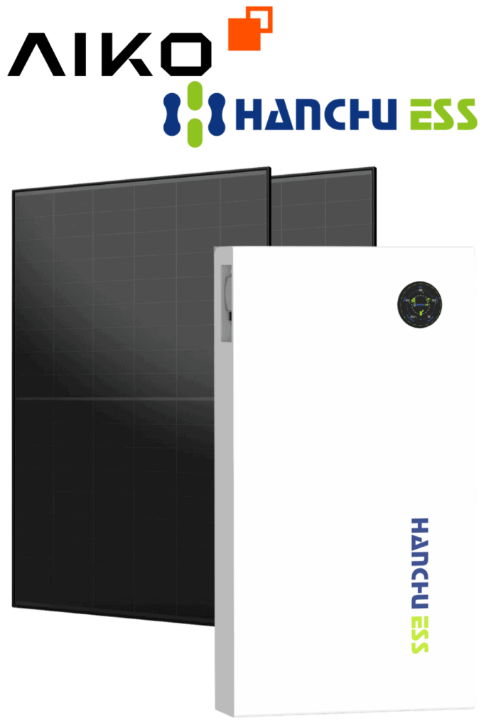 Solar Panel and Battery Systems - Aiko & Hanchu ESS